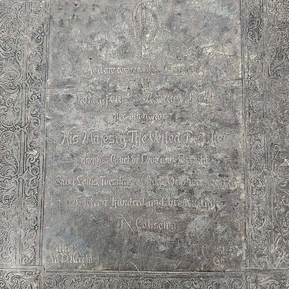 VTG metal engraved invitation Veiled Prophet Ball 1923 St. Louis - Picture 4 of 11